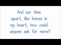 Nickelback - Trying not to love you (Lyrics♥)