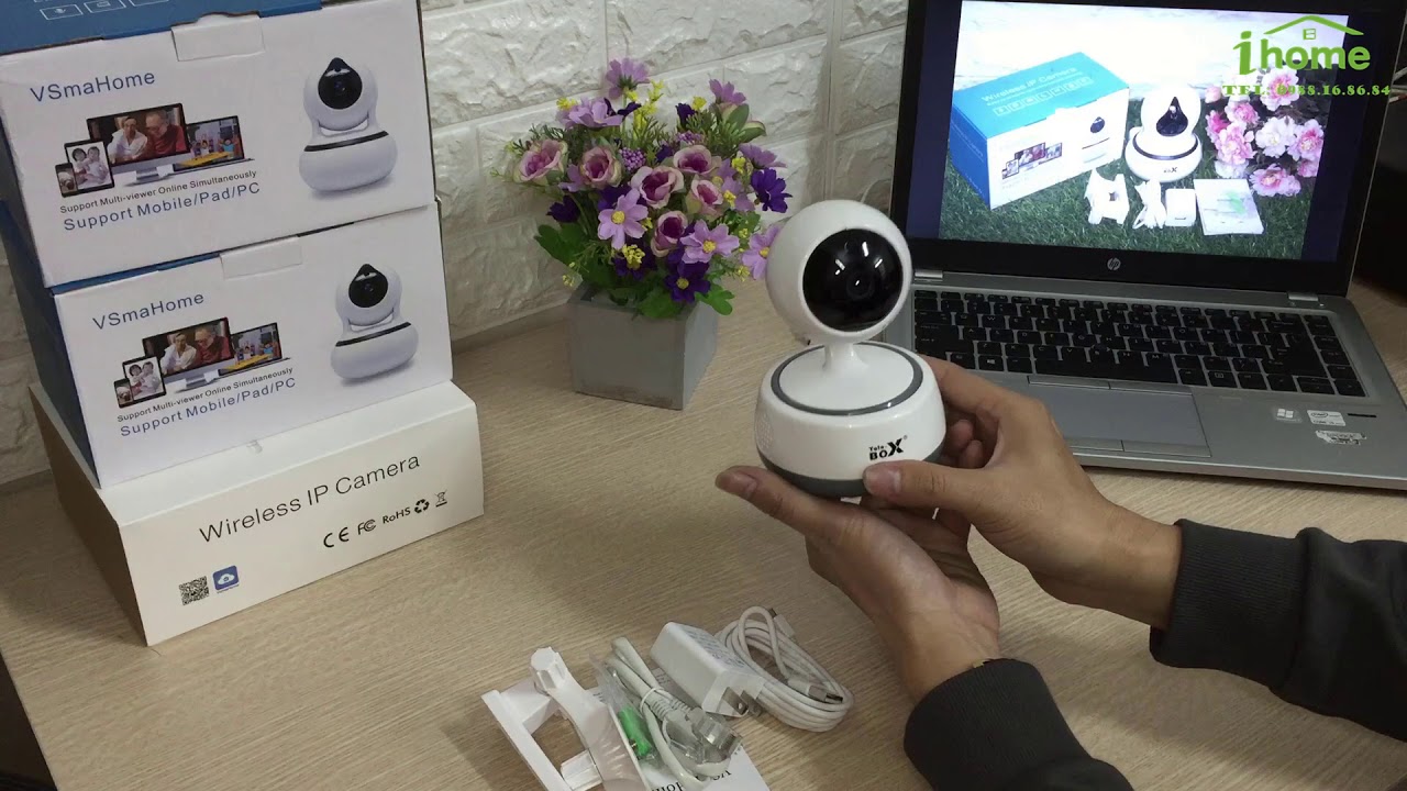 [Ken Shop] Camera IP 360 độ Telebox TL920WP công nghệ mới 2019 thẻ 32G ...