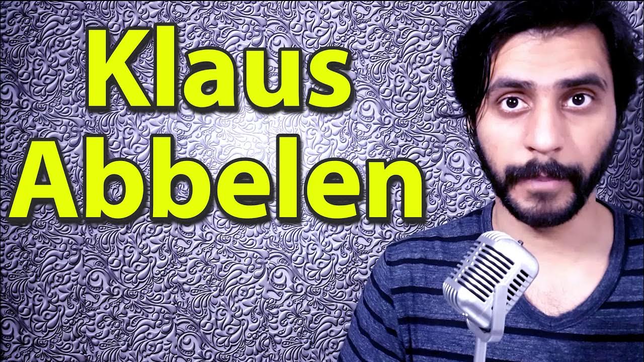 How To Pronounce Klaus Abbelen YouTube