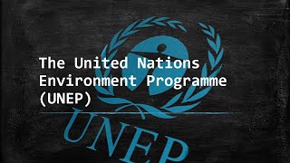 The United Nations Environment Programme (UNEP) #UNEP