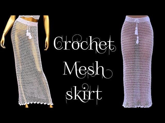 Ep28: Crochet mesh pants, fishnet pants #bikinicoveruppants