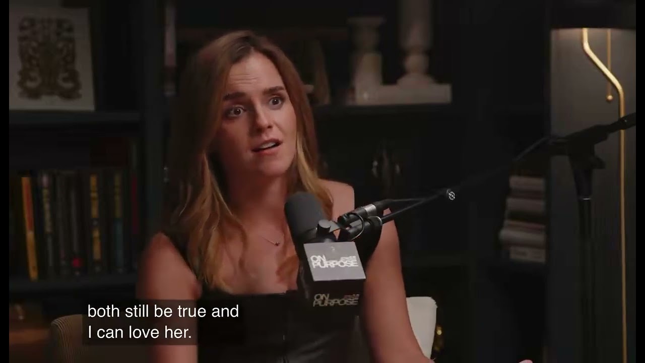 Jay Shetty 2025: Emma Watson on her relationship with JK Rowling. 