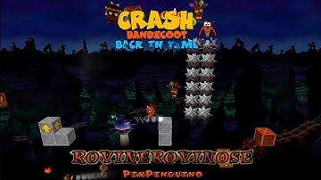 Crash Bandicoot - Back In Time Fan Game: Custom Level: Rovinero Vinose By Pix Pinguino
