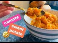 Postre de camote para relleno | Sweet Potato filling | Thanksgiving day | No refined sugar | #shorts