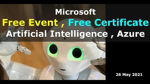 Microsoft Virtual Training Day Artificial Intelligence