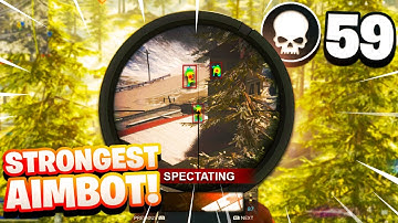 CoD WARZONE | THiS HACKER DROPPED 59 KiLLS BY HiMSELF! THE STRONGEST AiMBOT i
