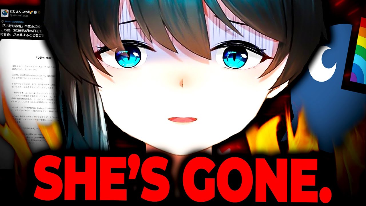 Onomachi Haruka SUDDENLY LEAVES Nijisanji Here's Why! - YouTube