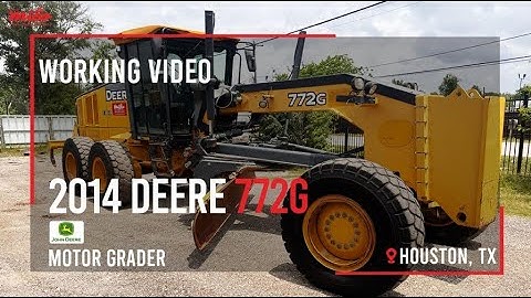 2014 John Deere 772G - Motor Grader | Grader In Action | Working Video | For Sale