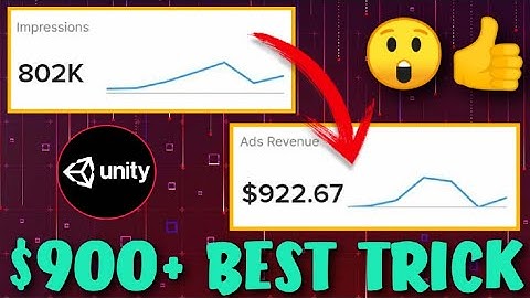 Best App To Earn $500 Easily With Unity Ads #UnityAds #Admob #FacebookAds #StartApp #Appnext #Vungle