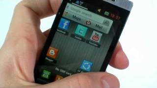 CNET.de - Edles Touchscreen-Handy: Blick auf das LG Mini GD880