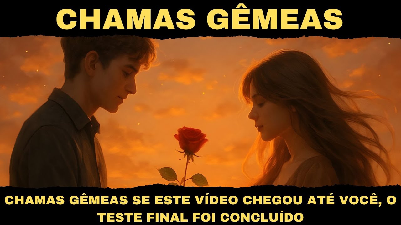 CHAMAS GÊMEAS SE ESTE VÍDEO CHEGOU ATÉ VOCÊ, O TESTE FINAL FOI CONCLUÍDO