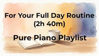 A Perfect Day in Felt Piano │ Café Background Music for Deep Focus, Reading & Relaxing screenshot 4