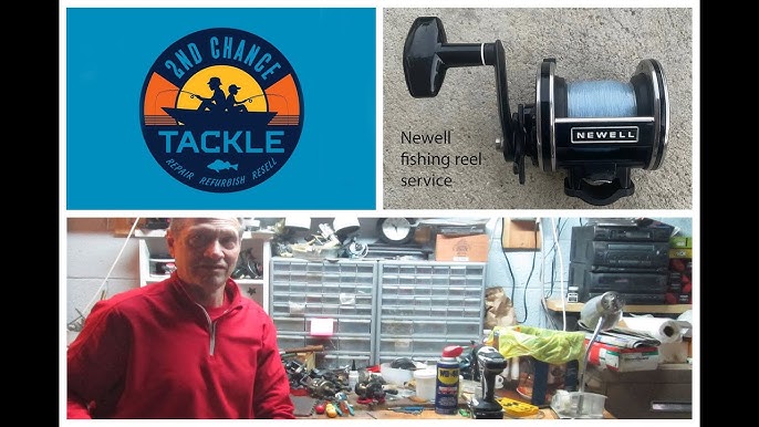 Newell 235 5 fishing reel how to take apart and service 