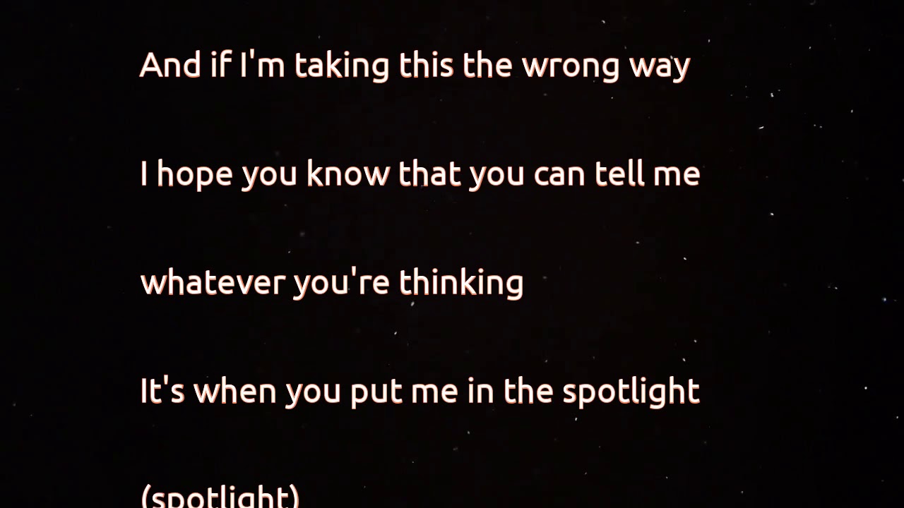 Marshmello Spotlight (lyrics) YouTube