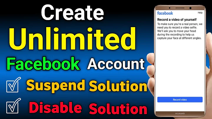 how to create unlimited facebook account without number | fb I'd suspend problem solution 2025 ✅️