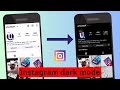 How to enable dark mode on instagram  instagram dark mode  instagram theme change