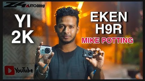 ACTION CAMERA(EKEN H9R,YI 2K) INTERNAL MIC INSTALLATION 😳😳