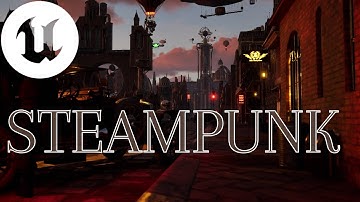 Speed Level Design - Steampunk - Unreal Engine 5