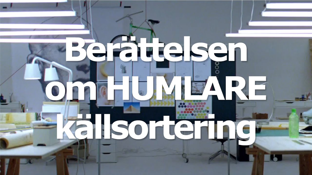 Ikea – berättelsen om humlare källsortering youtube