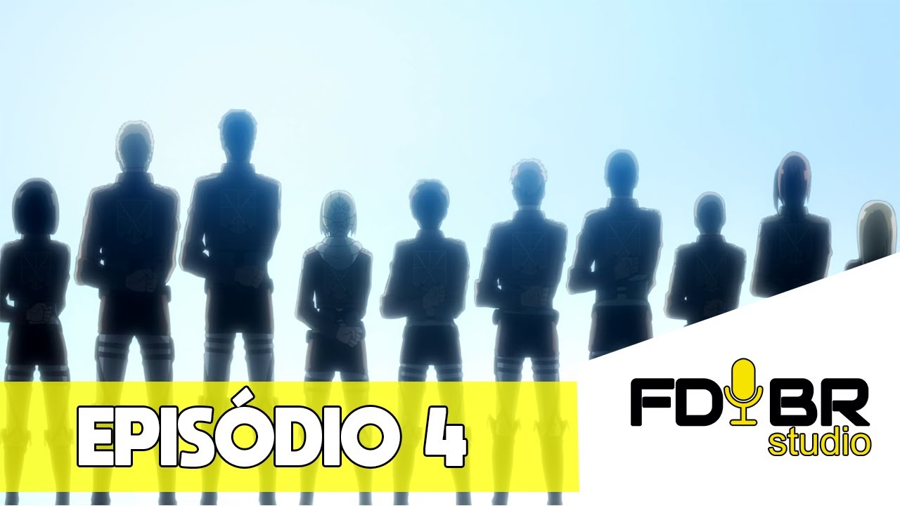 Shingeki no Kyojin Dublado EP.04 HD 1ª Temporada