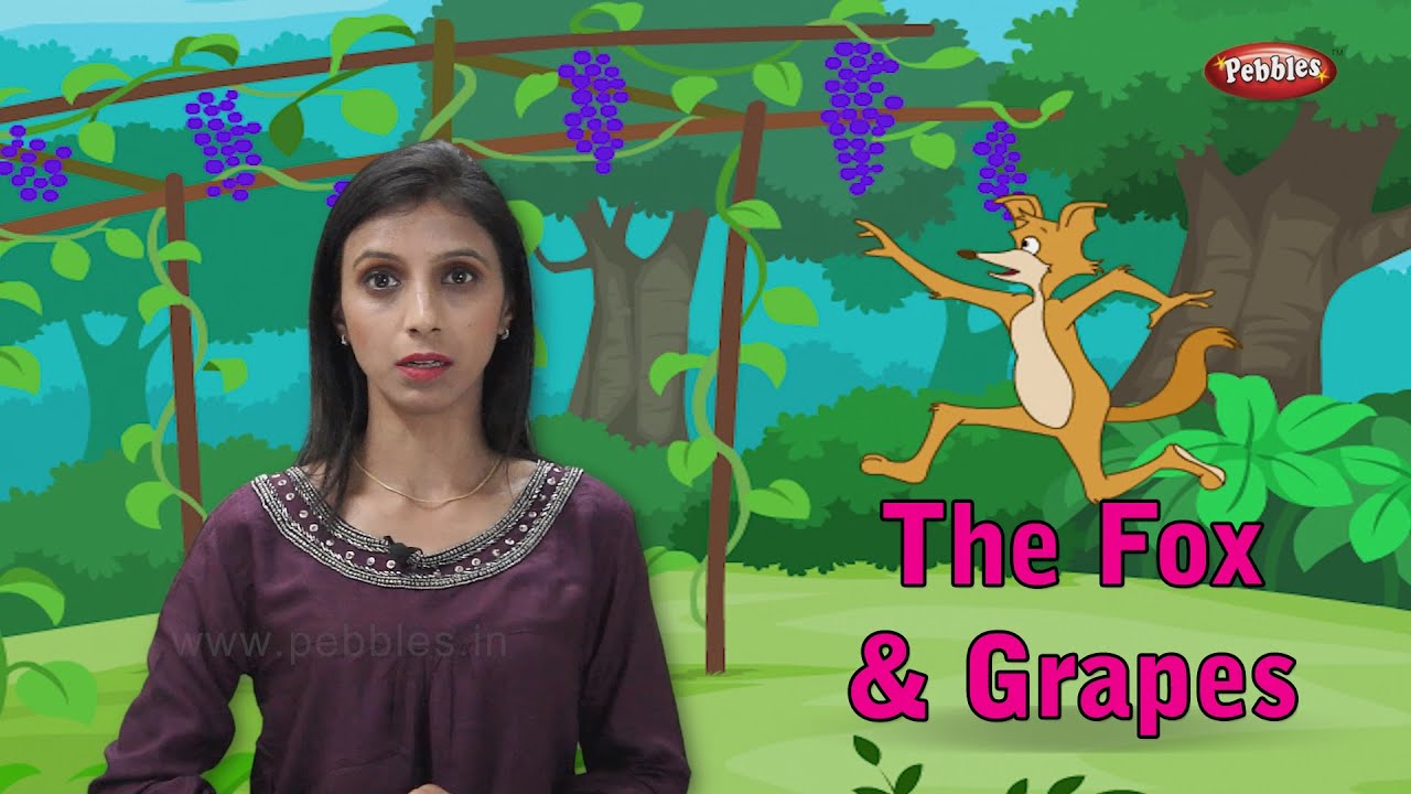 Fox and Grape Story in Hindi With Actions Panchatnatra Moral Stories