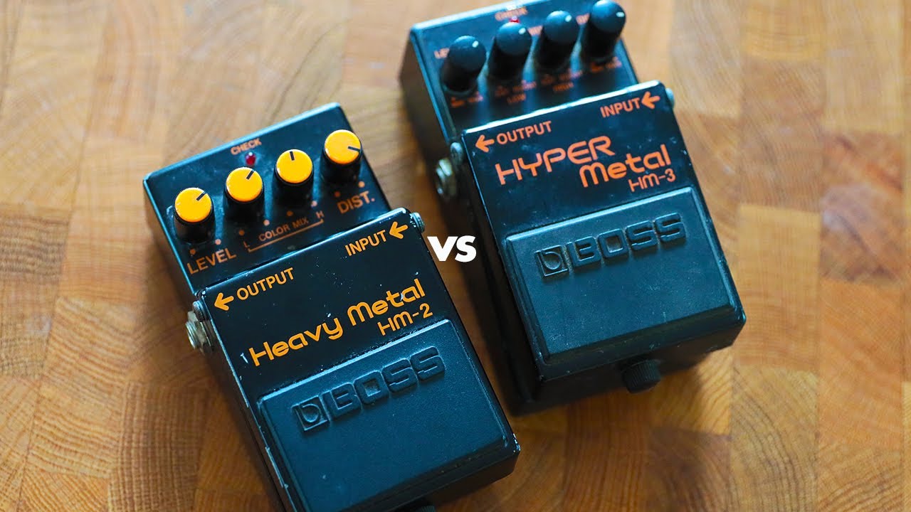 erosion buket sne Boss HM-2 vs HM-3...not JUST for Metal?!? - YouTube