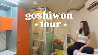 korean goshiwon room tour | where I stayed in seoul | my home oneroomtel 마이홈원룸텔