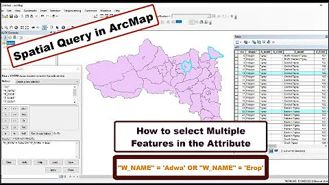 How to select Multiple Features in the Attribute table - DayDayNews