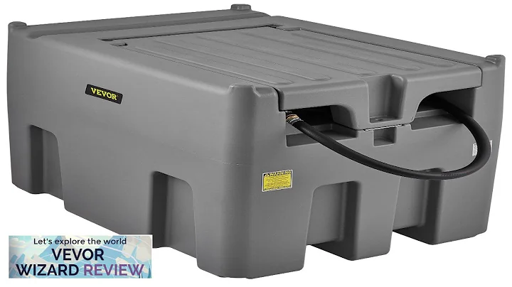 VEVOR Portable Diesel Tank 116 Gallon Capacity & 10 GPM Flow Rate Review