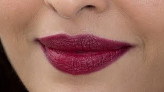 Indian Beautiful Model Actress Aishwarya Rai Bachchan Latest HD Lips Closeup