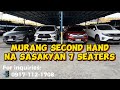 Murang second hand na sasakyan suv 7 seaters