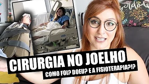 Quanto tempo de repouso após cirurgia no joelho?