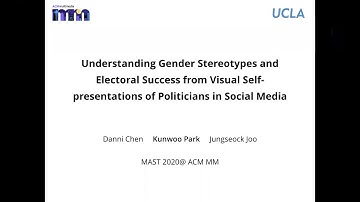 ACMMM MAST 2020: Gender Stereotypes and Electoral Success from Politician visuals in social media