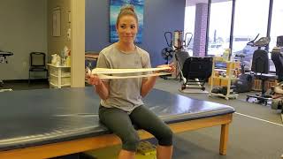 Hamstring Stretch Supine with Belt