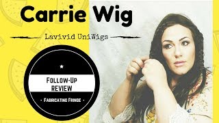 UNIWIGS LAVIVID CARRIE WIG - Follow up Review. Thin hair help + braid tutorial