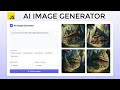 Make Ai Image Generator Using HTML CSS And JavaScript - Text To Image Generate Using JavaScript