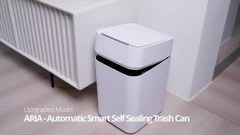 How to Use the Self-Sealing Smart Trash Can: Aria Tutorial