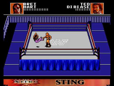 WWF WrestleMania: Steel Cage Challenge (NES, By Sting)
