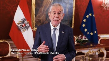 Opening Statement from Alexander Van der Bellen