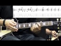 Gary moore  cold day in hell  blues guitar lesson part1 wtabs