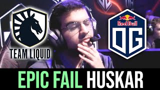 OG vs Liquid - FAIL Huskar Pick on The International 2022