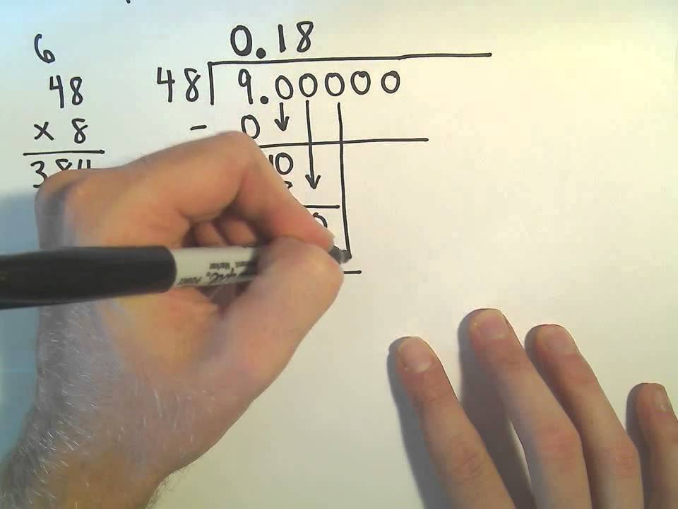 How To Divide Big Numbers With Decimals