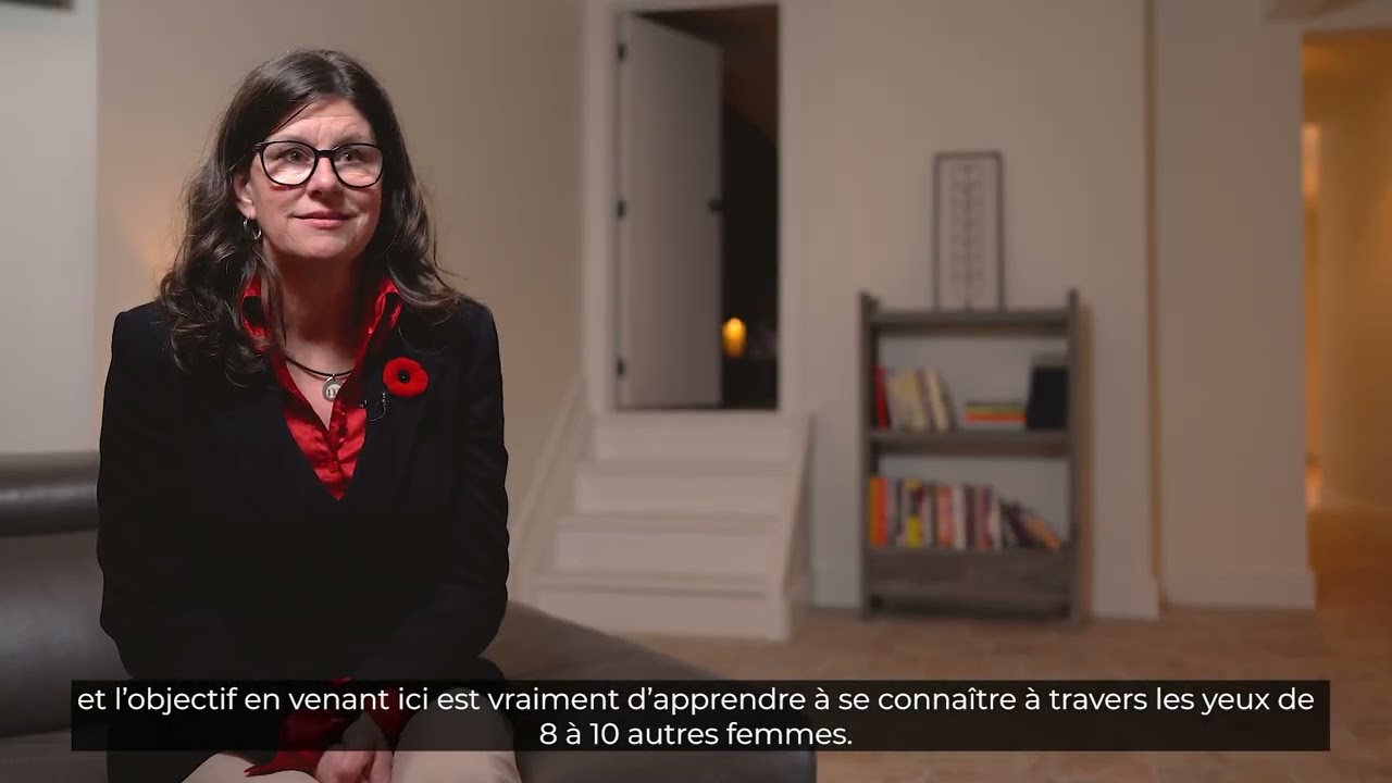 La majore (retraitée) Sandra Perron
