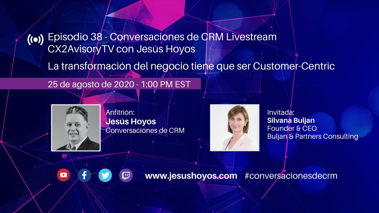 Conversaciones de CRM Livestream - Episodio 38