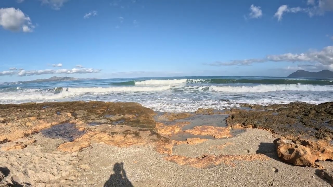 Swell de invierno en Son Serra 11 de Enero 