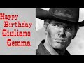Happy Birthday  Giuliano Gemma "TRIBUTE"