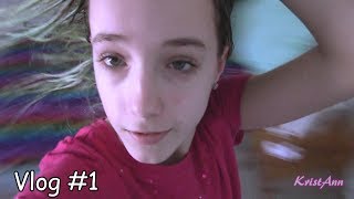 MY FIRST VLOG!!!! (Krista Guarino)