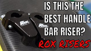 Rox Handlebar Risers on a DRZ400 | handlebar riser installation and review Wealth