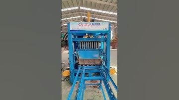 Automatic block making machine for 3 holes hollow block!