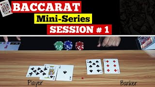Baccarat Derived Roads MINISERIES  Session #1 Cockroach Road
